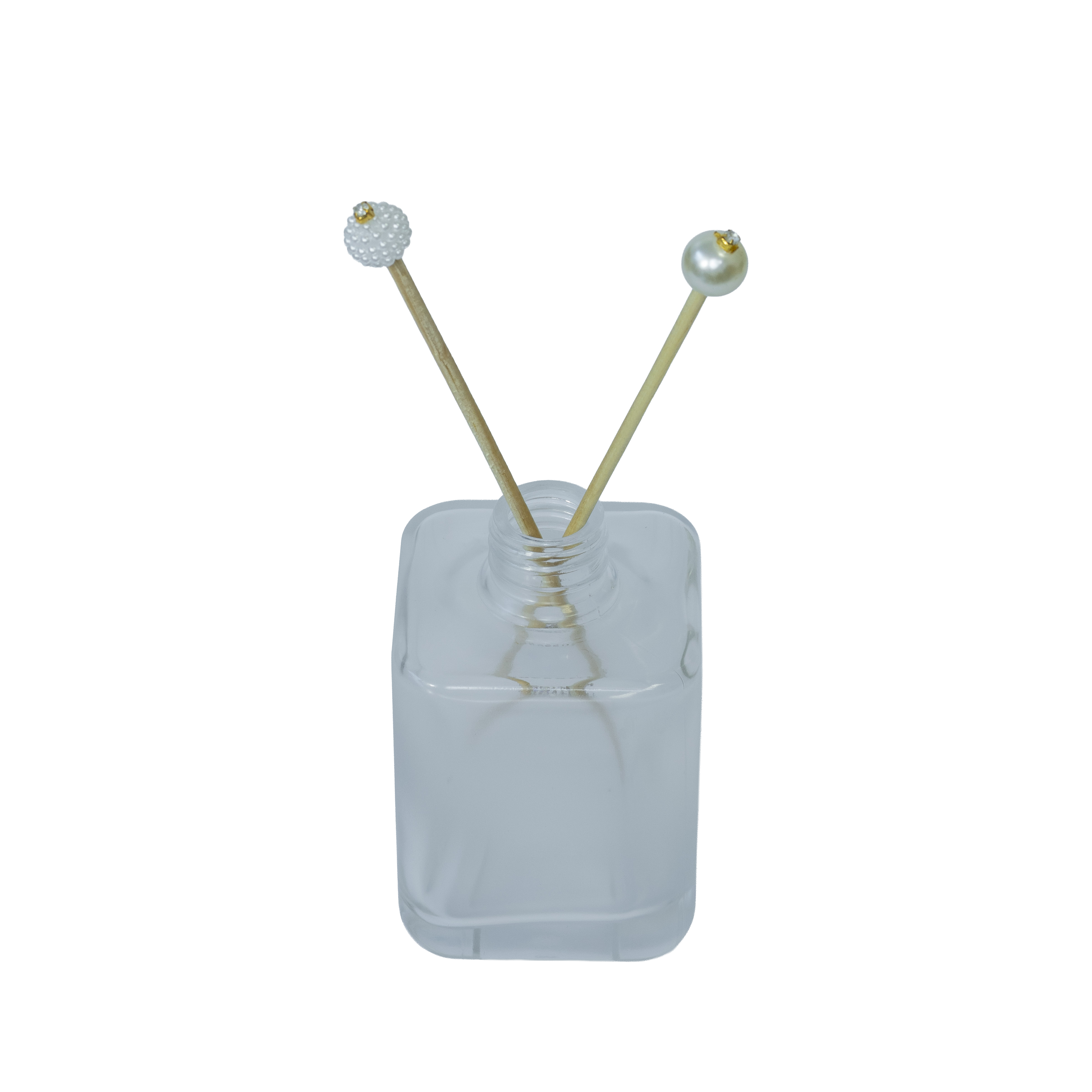 VARETAS LUXO P 20CM - PEROLA COM STRASS