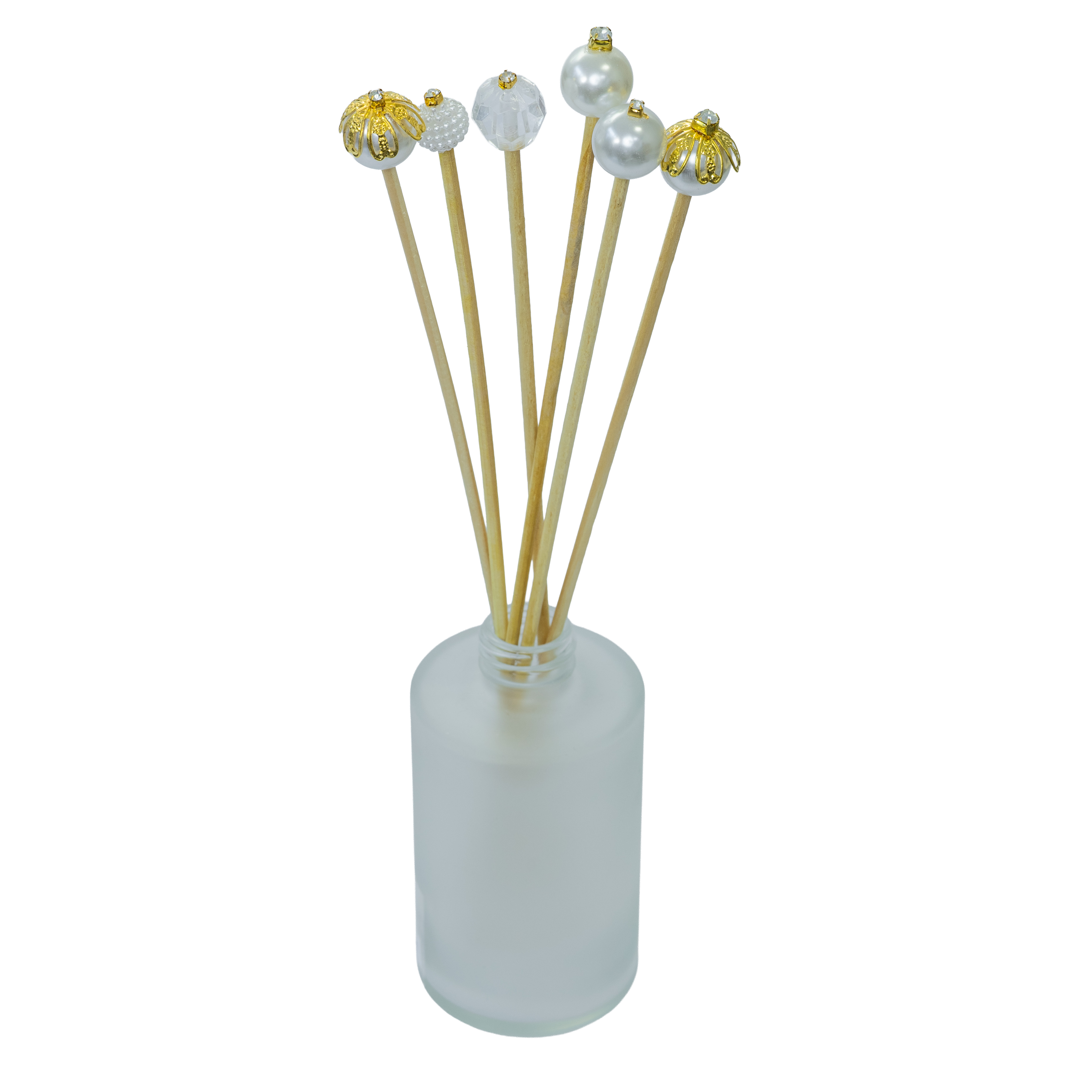 VARETAS LUXO G 30CM - CRISTAL COM STRASS