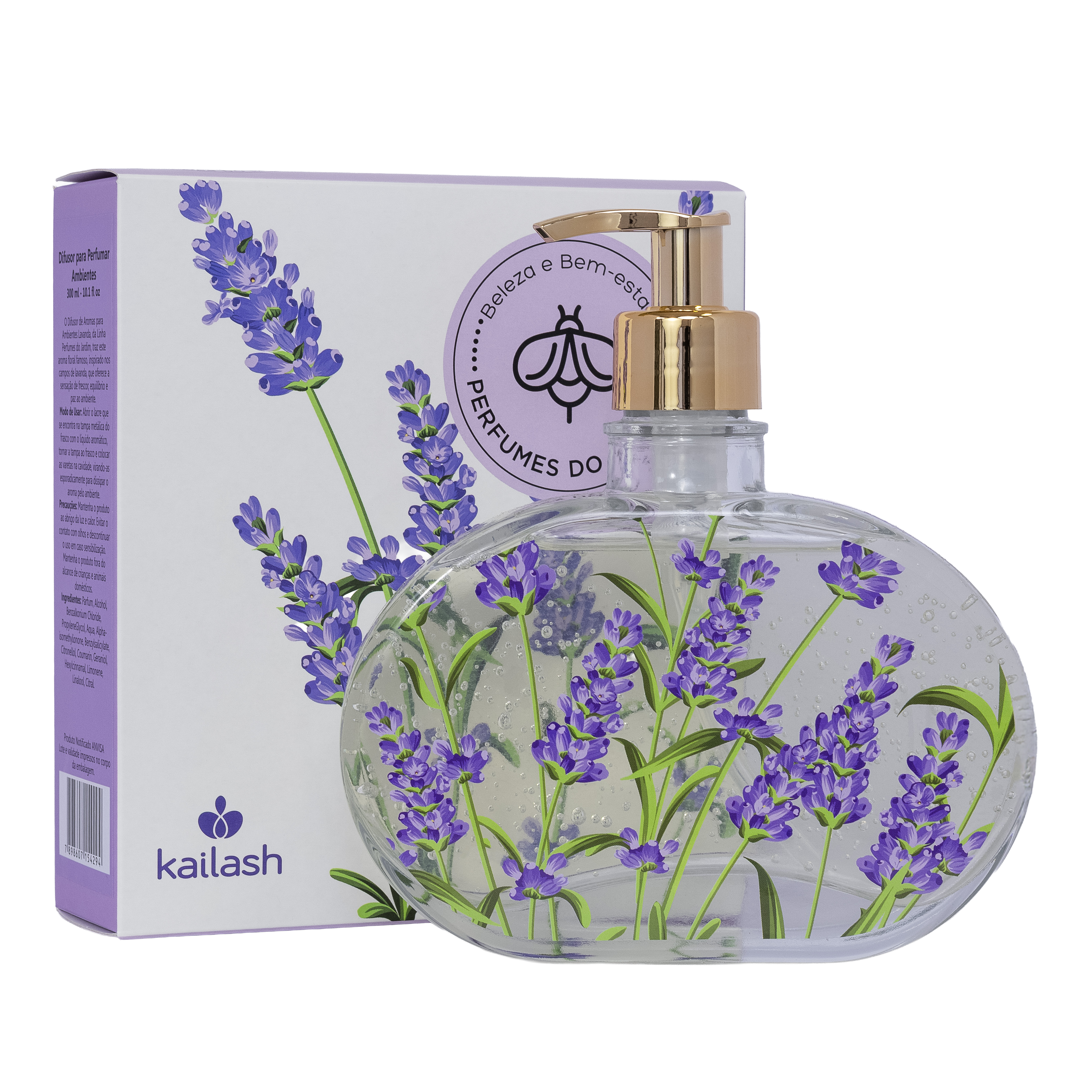 SABONETE LÍQUIDO HIDRATANTE - LAVANDA - 3...