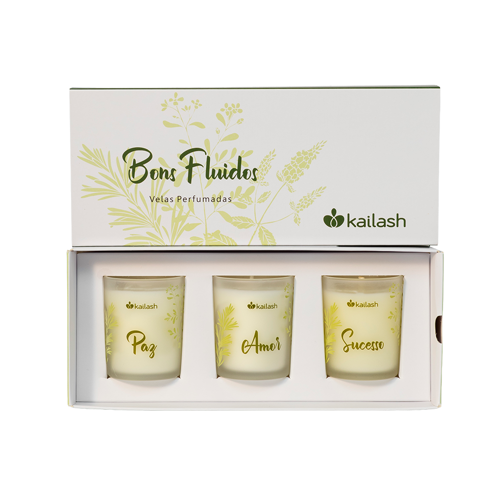 KIT VELAS PERFUMADAS ENERGÉTICAS - BONS F...