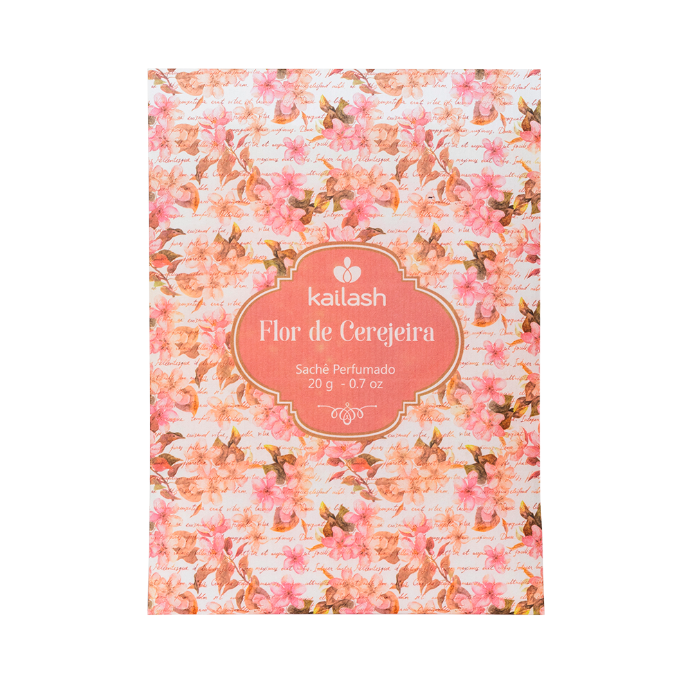 SACHÊ PERFUMADO - FLOR DE CEREJEIRA - 20G