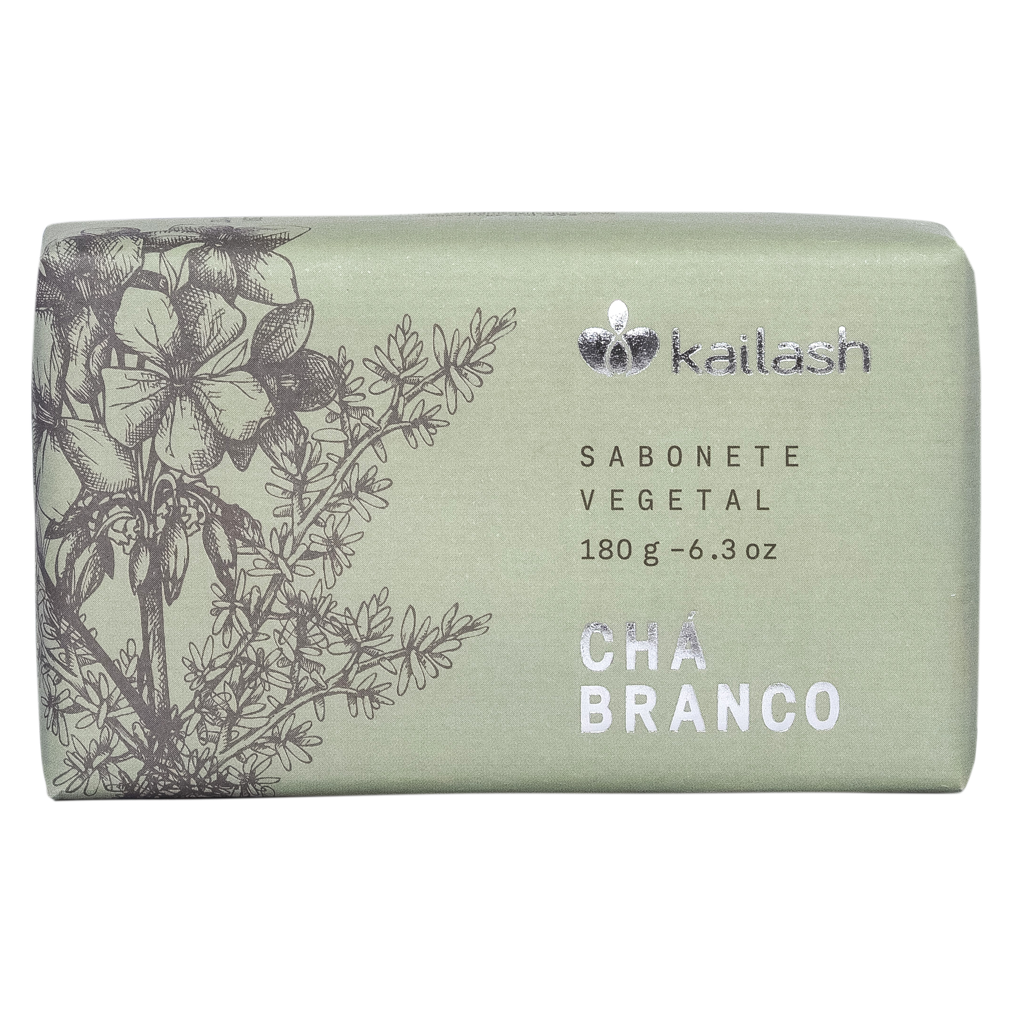 SABONETE EM BARRA VEGETAL - CHÁ BRANCO - ...