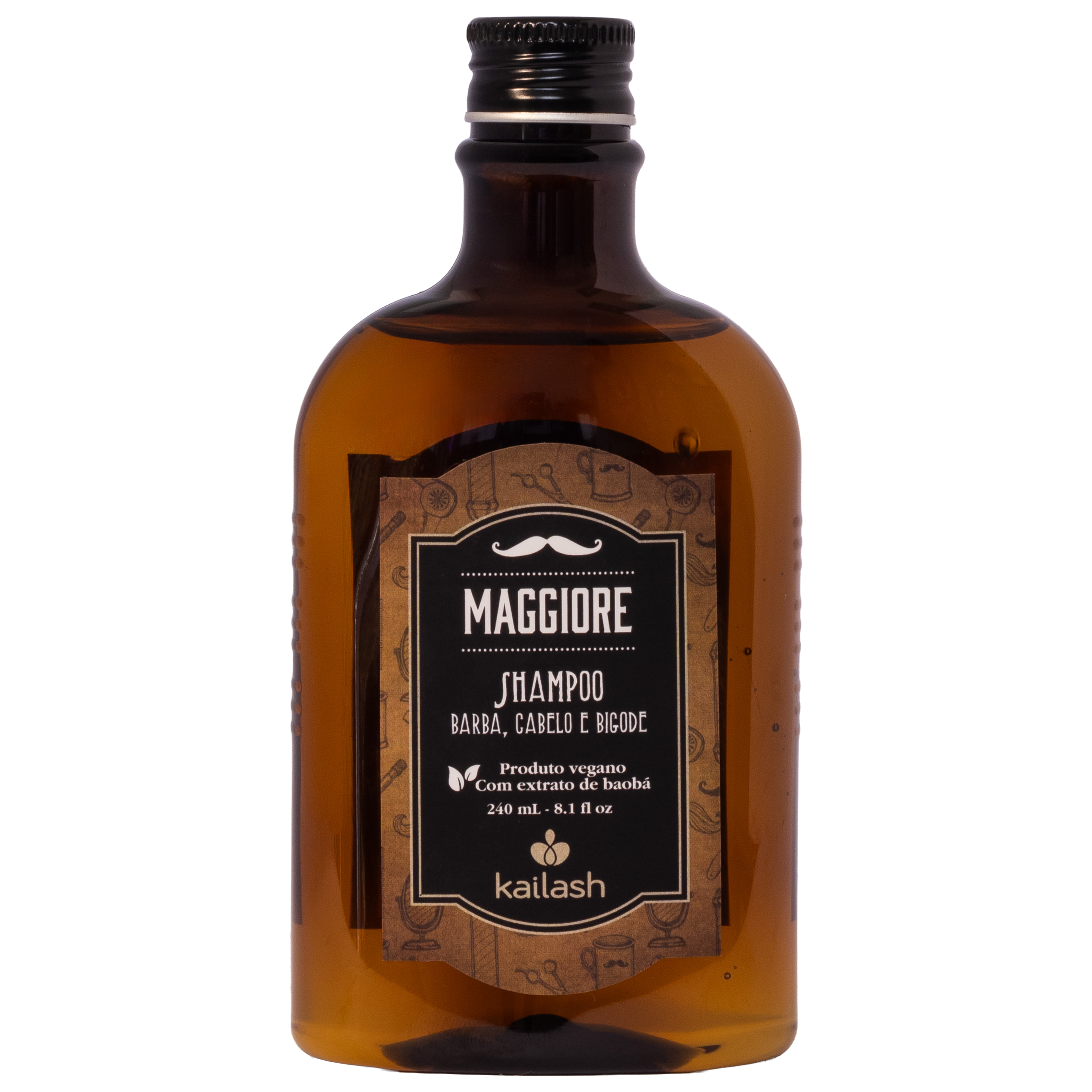 SHAMPOO BARBA E CABELO E BIGODE - MAGGIOR...
