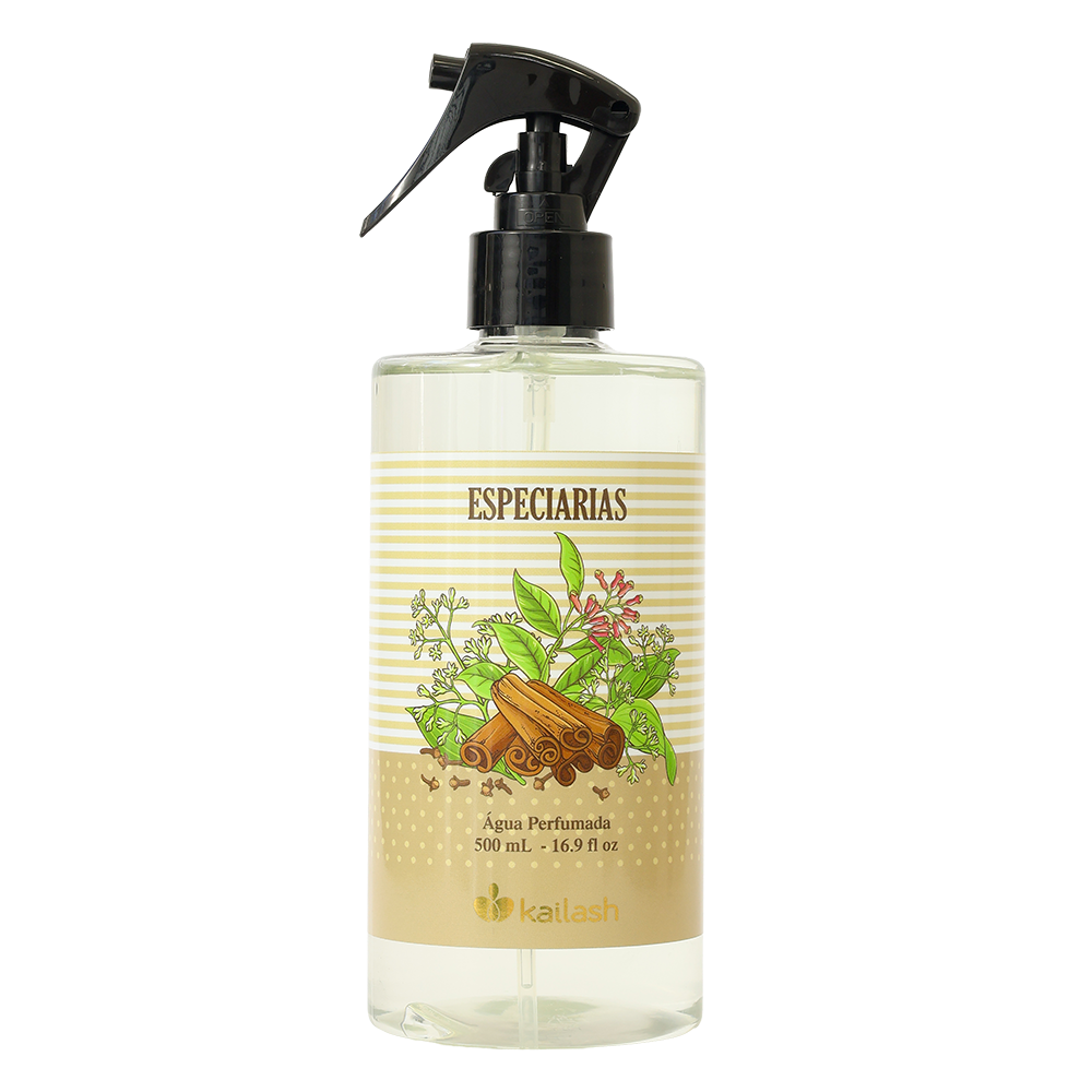 ÁGUA PERFUMADA PARA TECIDOS - ESPECIARIAS...