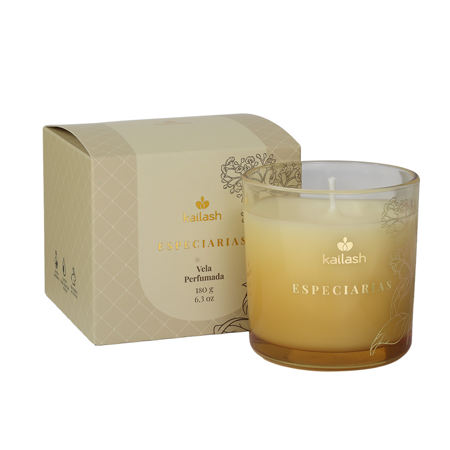 VELA PERFUMADA - ESPECIARIAS - 180G