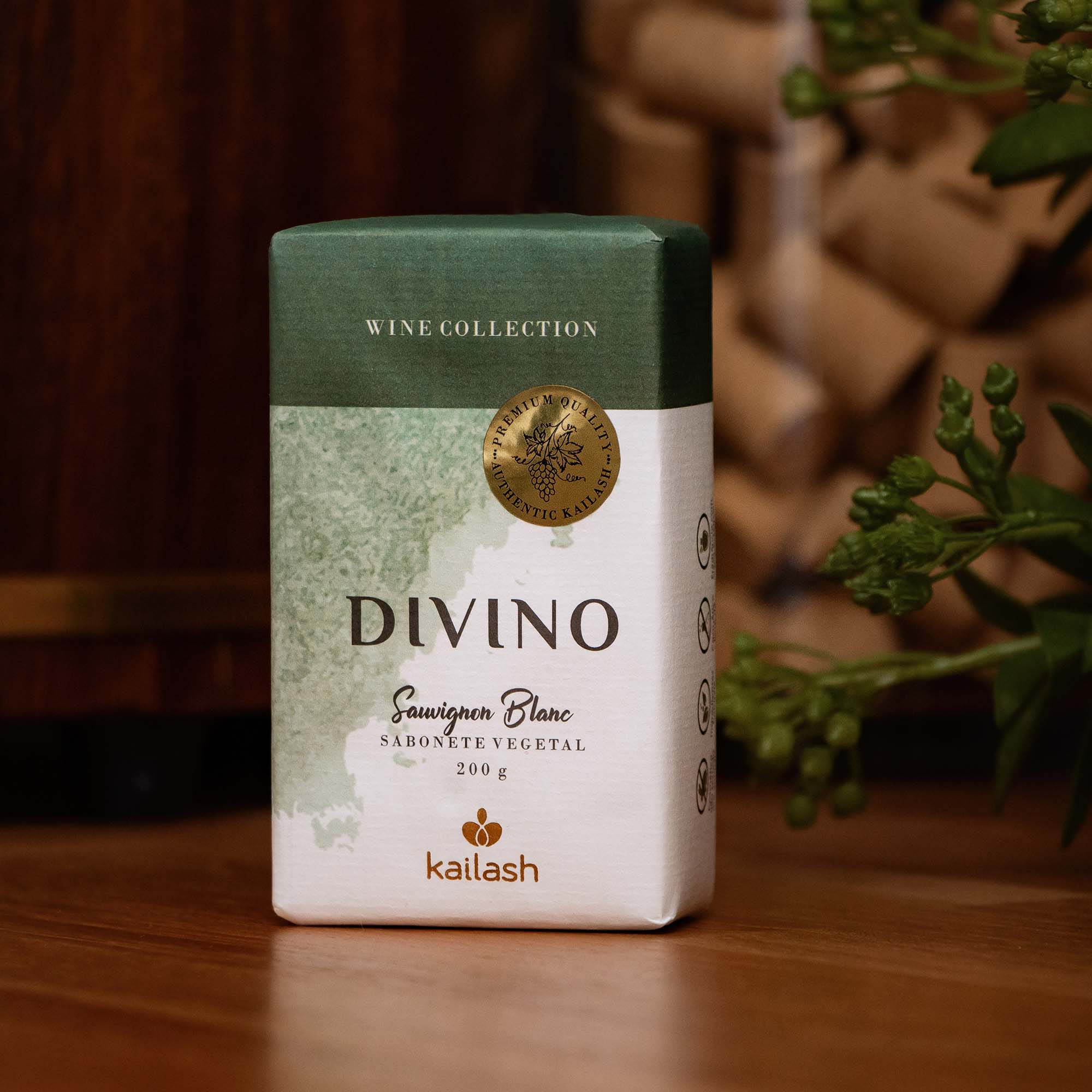 SABONETE EM BARRA VEGETAL - DIVINO SAUVIG...