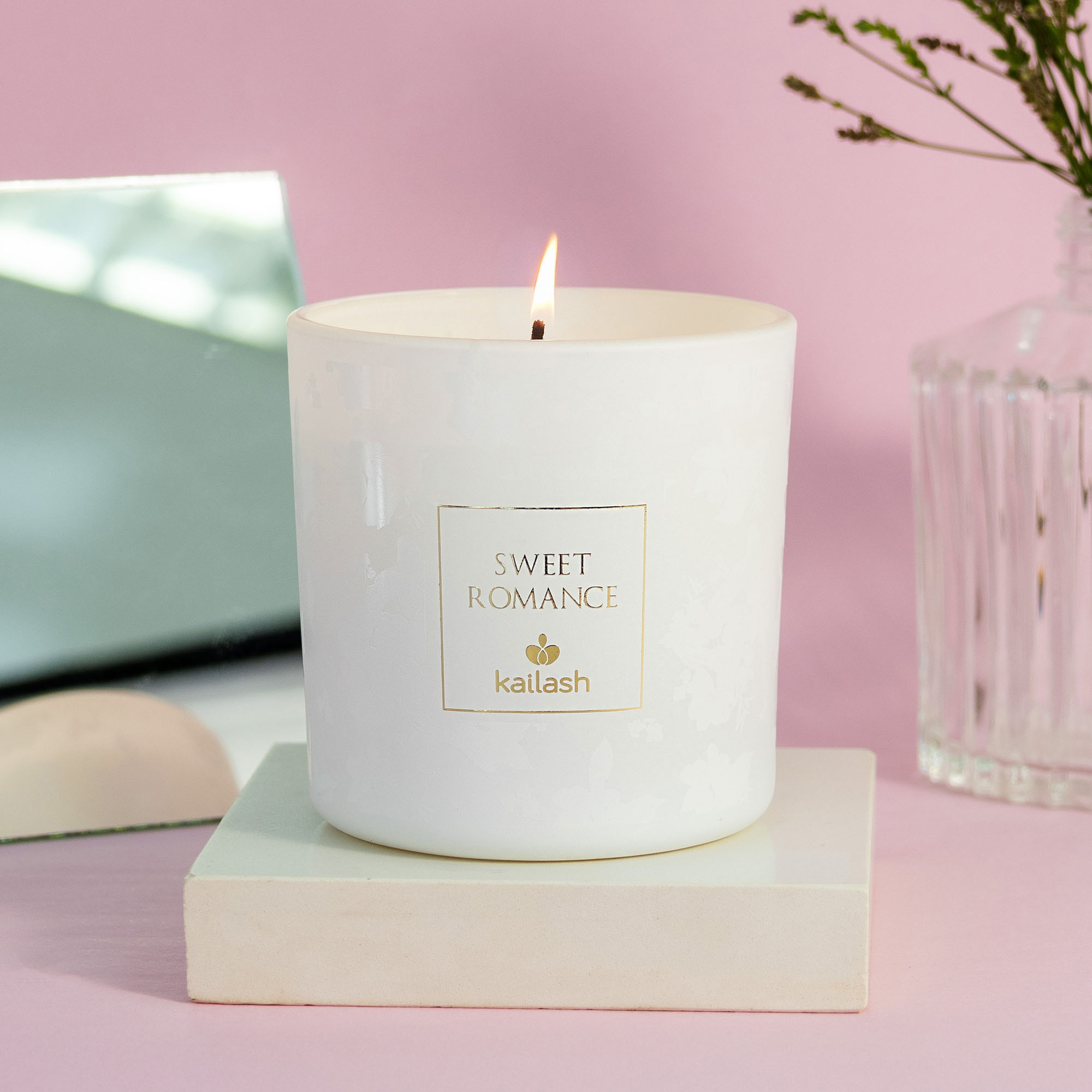 VELA PERFUMADA - SWEET ROMANCE - 180G VELA PERFUMADA - SWEET ROMANCE - 180G